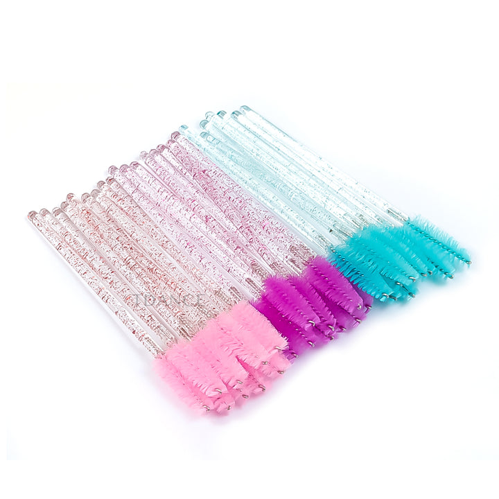 EYELASH GLITTER MASCARA BRUSH 50PIECES/PACK - TDANCE
