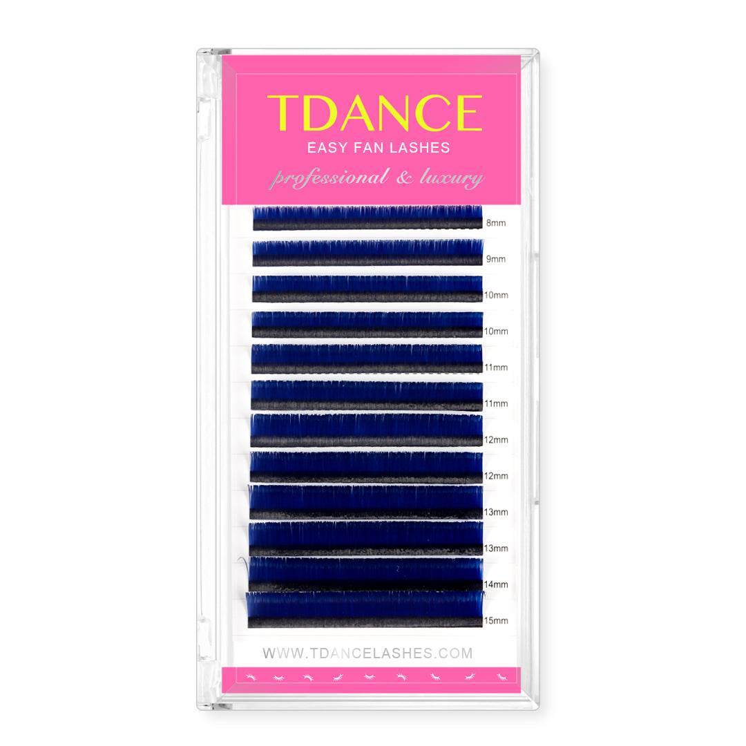0.07MM Easy Fan Colored Volume Eyelash Extensions