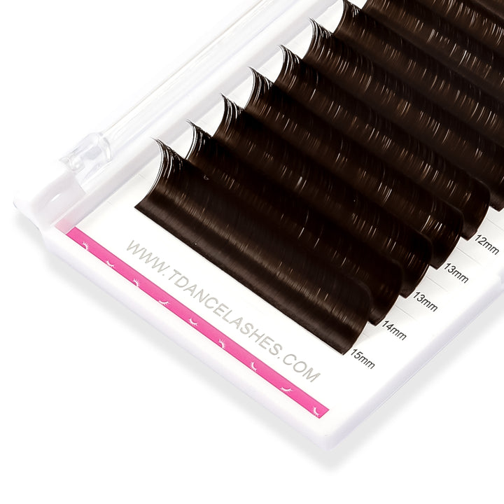 0.07MM Easy Fan Colored Volume Eyelash Extensions