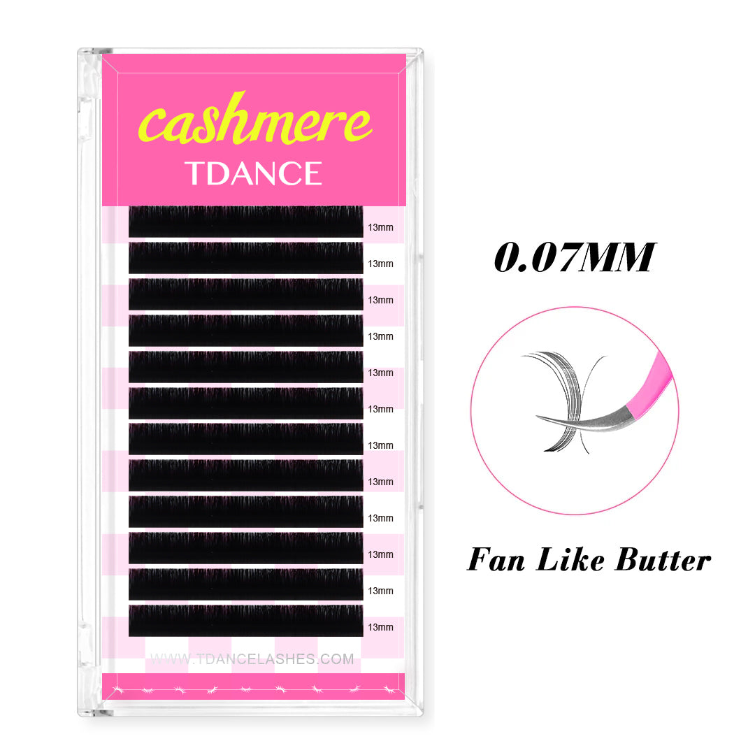 0.07MM Cashmere Premium Volume Eyelash Extensions