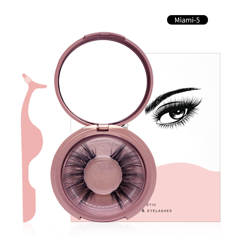 Magnetic Eyelashes with Eyeliner Kit Miami-5 - TDANCE