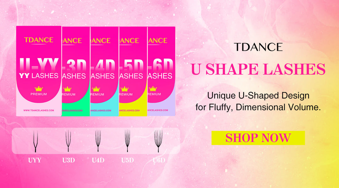 Why U-Shape Lashes Are a Must-Have for Faster, Fluffier Lash Sets