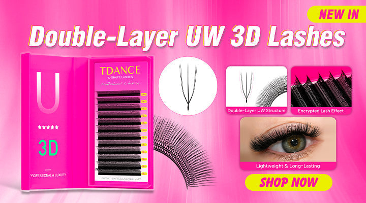 Double Layer U-W Lashes: Natural Volume Made Simple