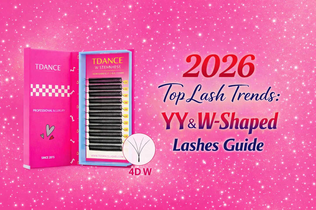 2026 Top Lash Trends: YY & W-Shaped Lashes Guide