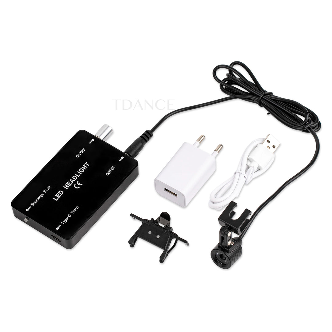 TDANCE LED Light and Loupes for Eyelash Extension Application