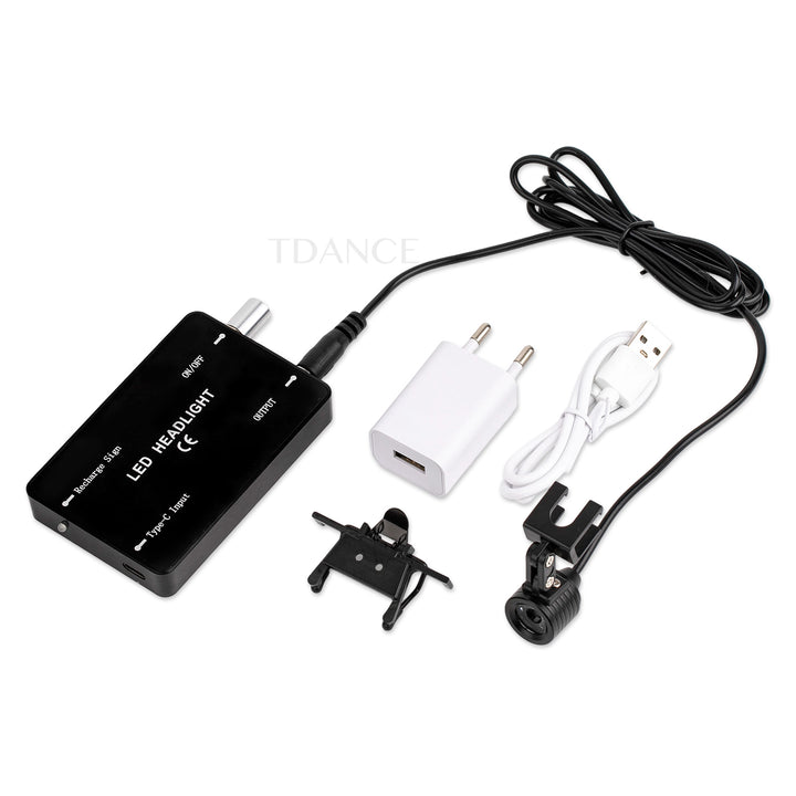 TDANCE LED Light and Loupes for Eyelash Extension Application