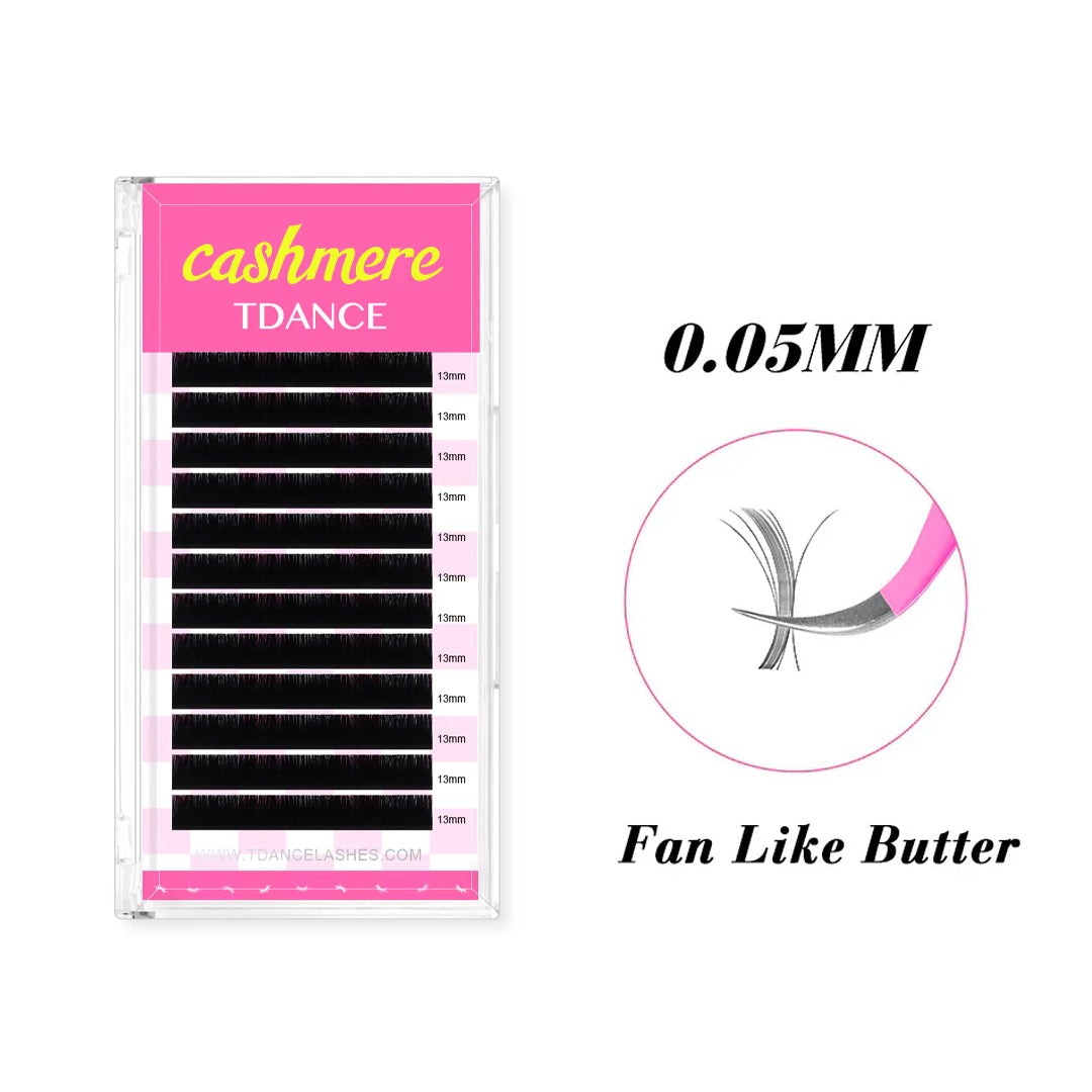 0.05MM Cashmere Premium Mega Volume Eyelash Extensions