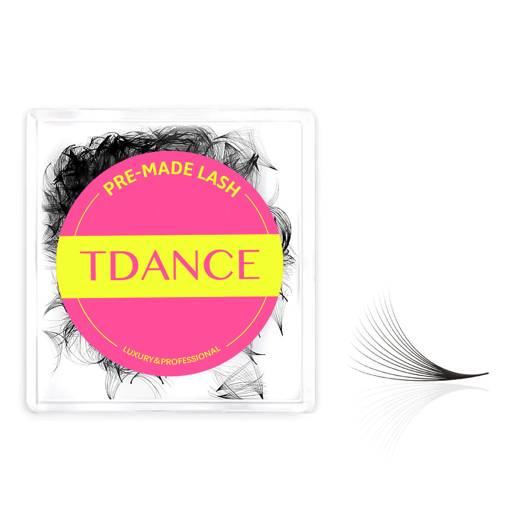 12D Mega Volume Handmade Premade Volume Loose Fans Pointy Base(500 Fans)