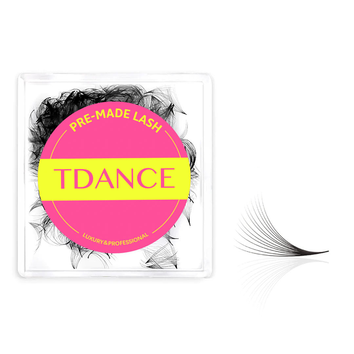 12D Mega Volume Handmade Premade Volume Loose Fans Pointy Base(500 Fans)