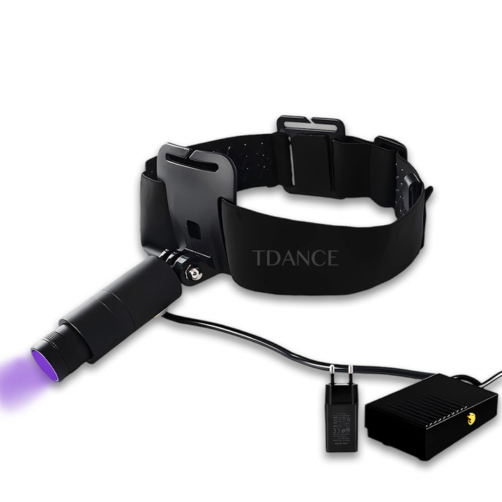 UV/LED Headlamp for Eyelash Extension