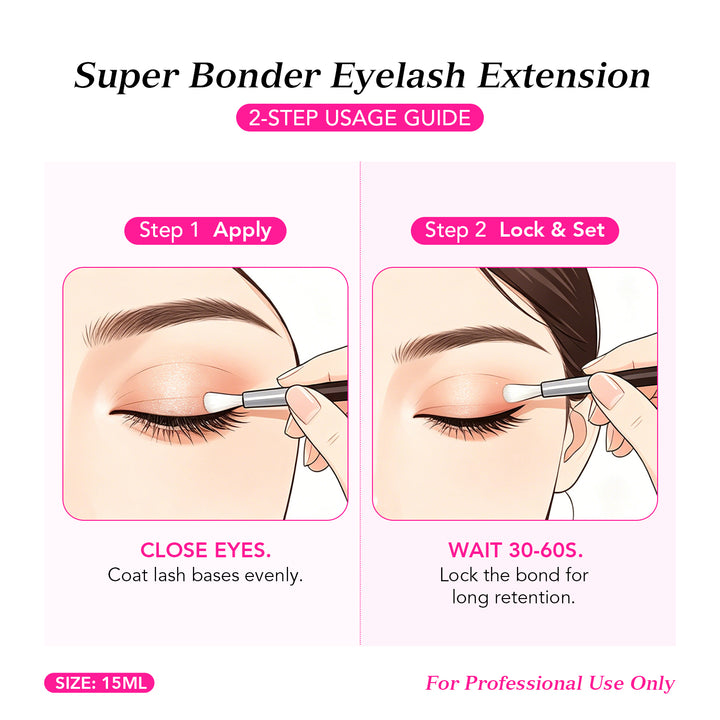 Extension des cils Super Bonder (15 ml)