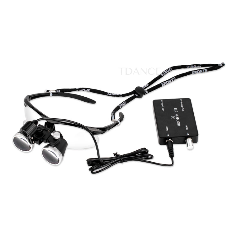 TDANCE LED Light and Loupes for Eyelash Extension Application