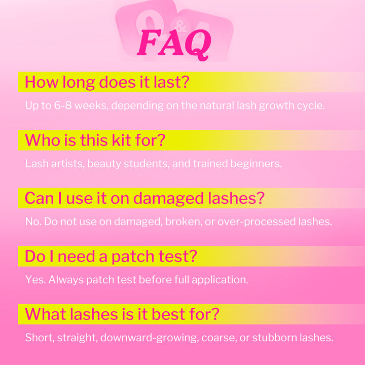 KOREAN LASH LIFT KIT