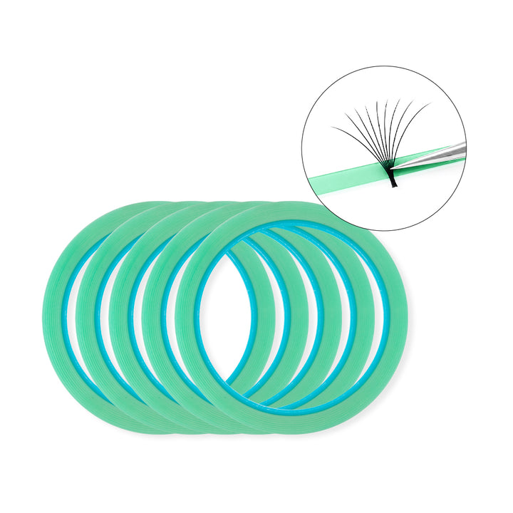 Lash Fanning Strips For Eyelash Extensions 5 Rolls/Pack
