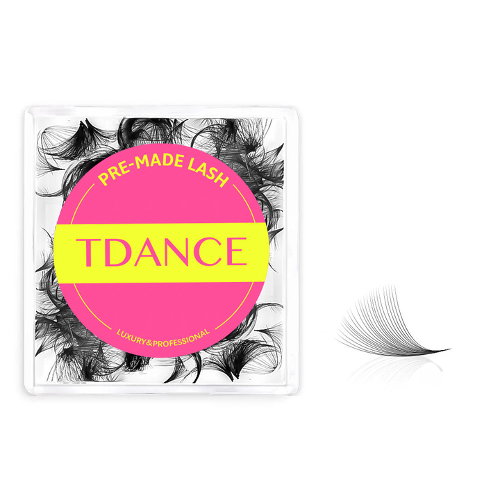 24D Handmade Premade Volume Loose Fans Pointy Base (500 Fans)