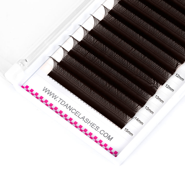 Dark Brown 0.07MM YY Volume Eyelash Extensions