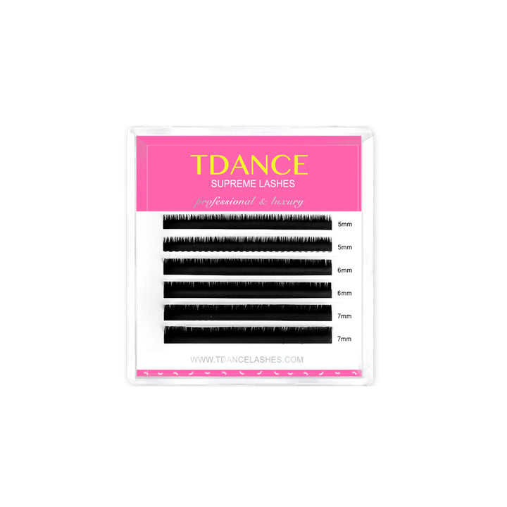 Individual Bottom Lash Extensions B Curl