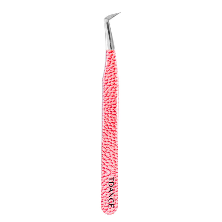 TP-08 rosa pinzas para extensión de pestañas