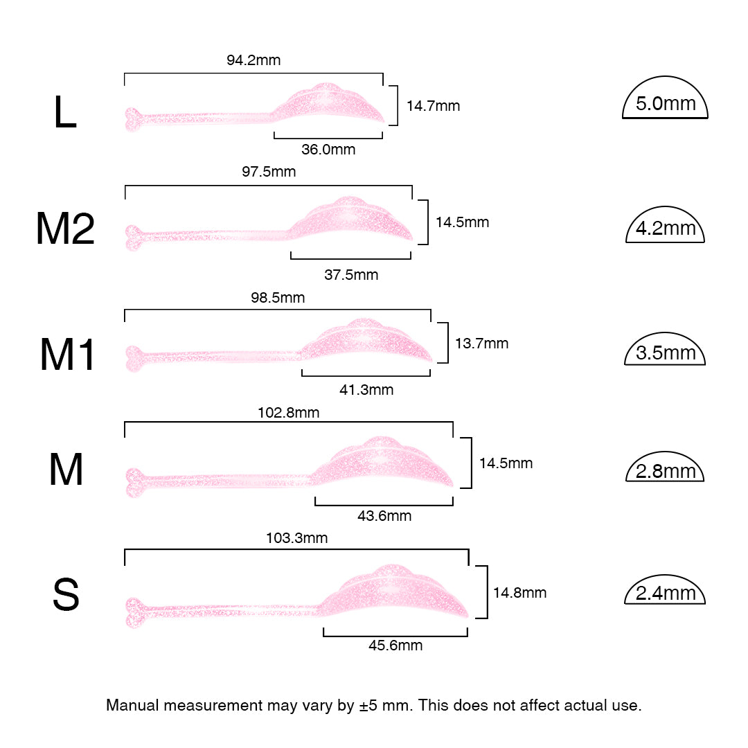 Cloud 2-in-1 Lash Lift Pads with Heart Compensator