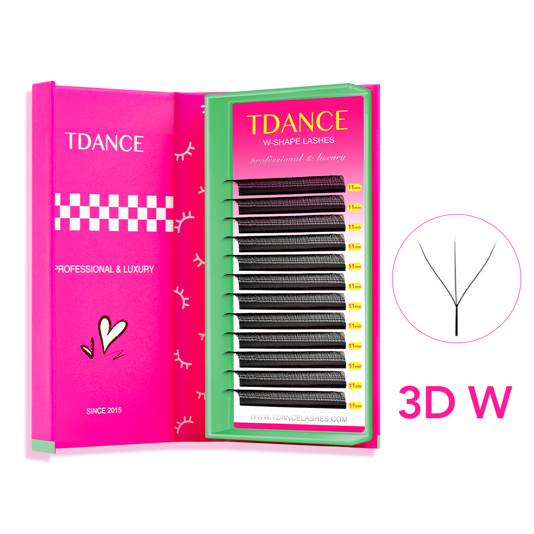 W Style 3D Volume Fan Fan Lashes