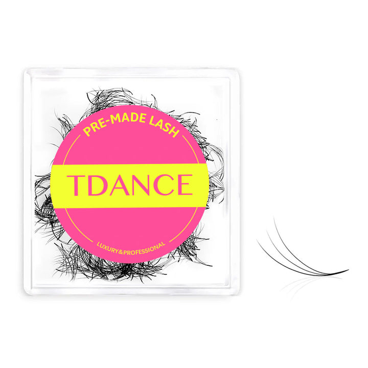 3D Handmade Premade Volume Loose Fans Pointy Base(500 Fans)