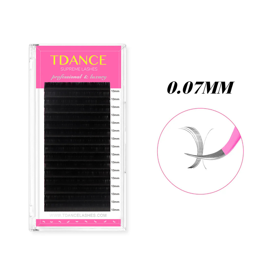 16Rows 0.07MM Premium Volume Eyelash Extensions