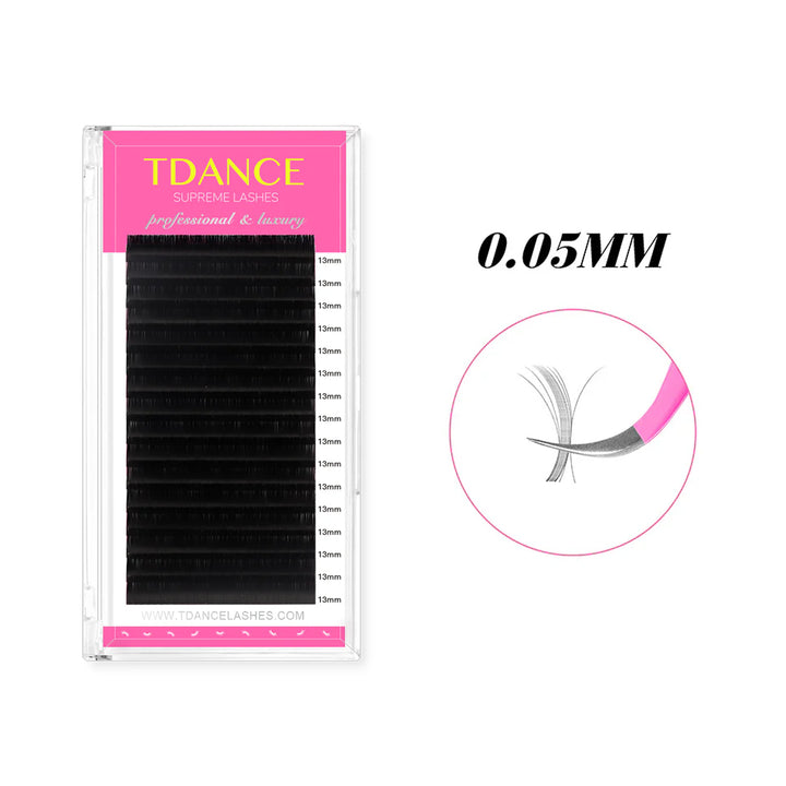 16Rows 0.05MM Premium Mega Volume Eyelash Extensions TDANCE
