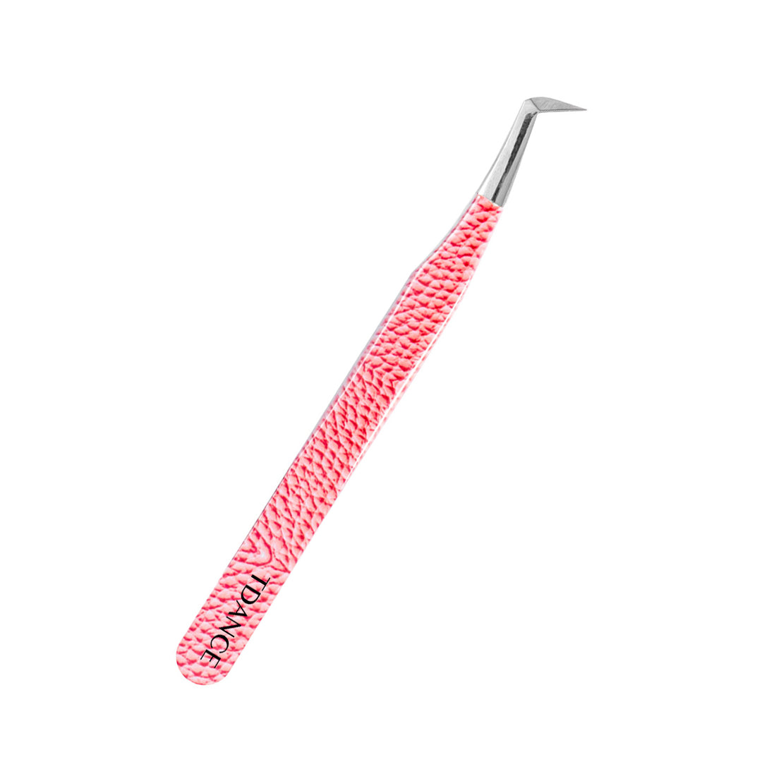 TP-08 rosa pinzas para extensión de pestañas