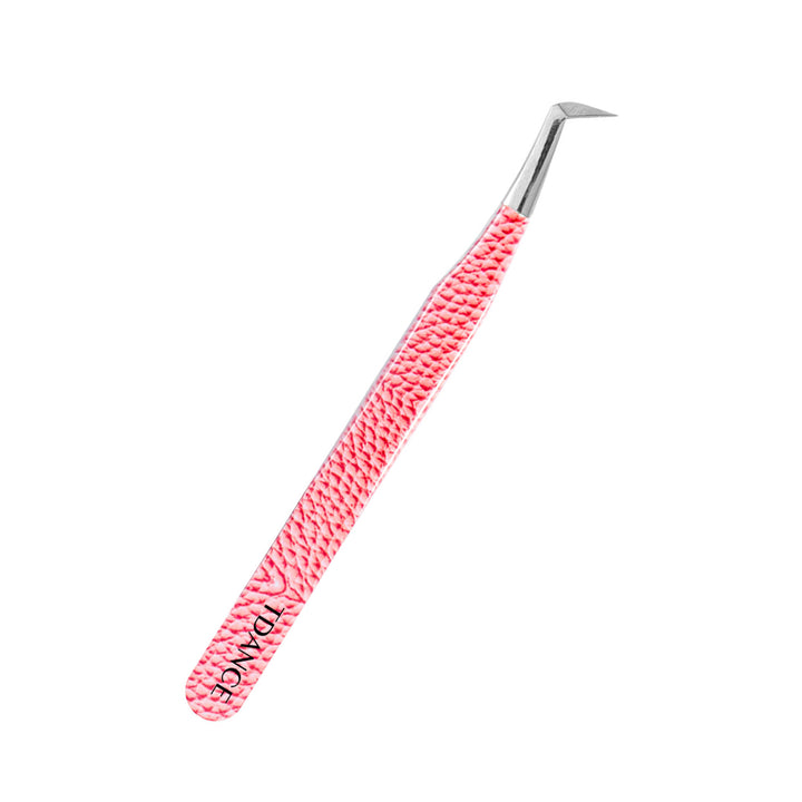 TP-08 rosa pinzas para extensión de pestañas