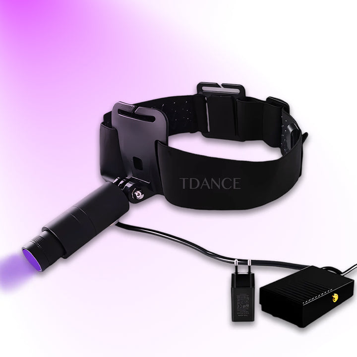 UV/LED Headlamp for Eyelash Extension