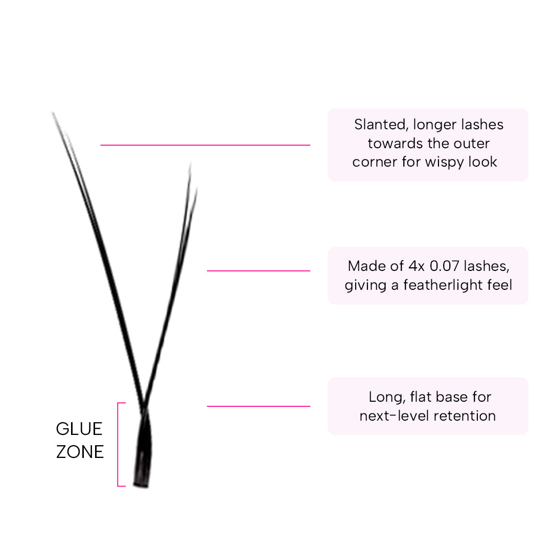 Foxy Eye Slant YY Volume Lashes (2 Boxes)