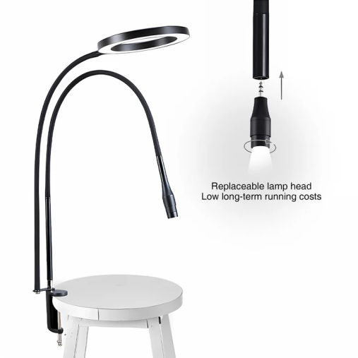 Duo UV/LED Clamp-onEyelash GlueLamp