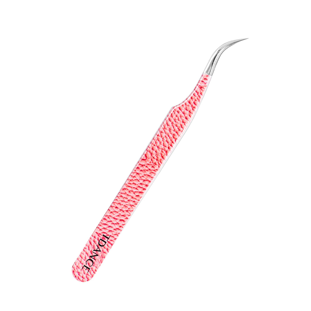 TP-01 Pink-Pinzetten für die Wimpernerweiterung