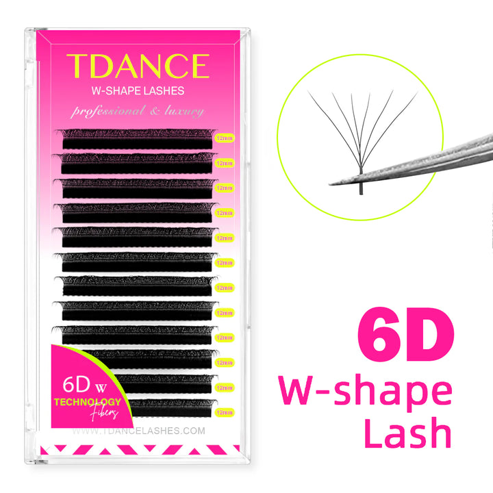 W Style 6D Premade Volume Fan Lashes USA