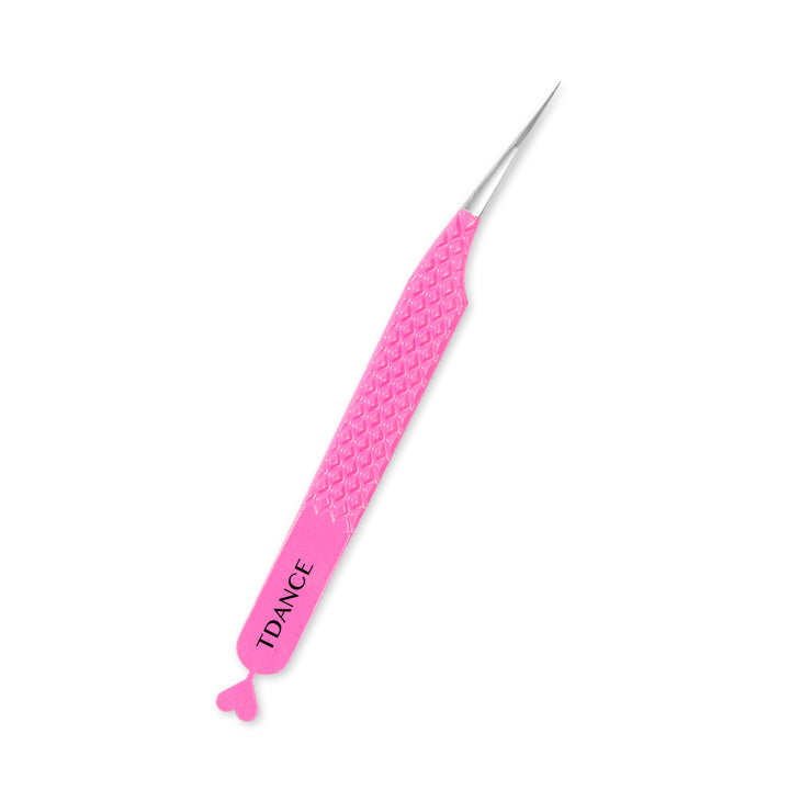 TP-03 Twezers roses pour l'extension des cils