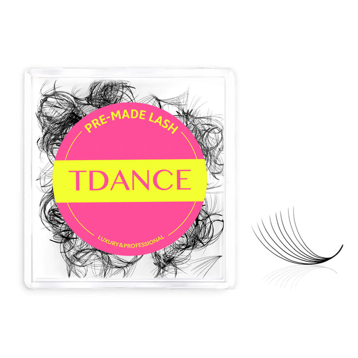 8D Handmade Premade Volume Loose Fans Pointy Base(500 Fans)