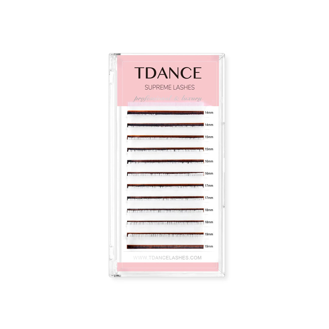 0.07MM Premium White Colored Volume Eyelash Extensions