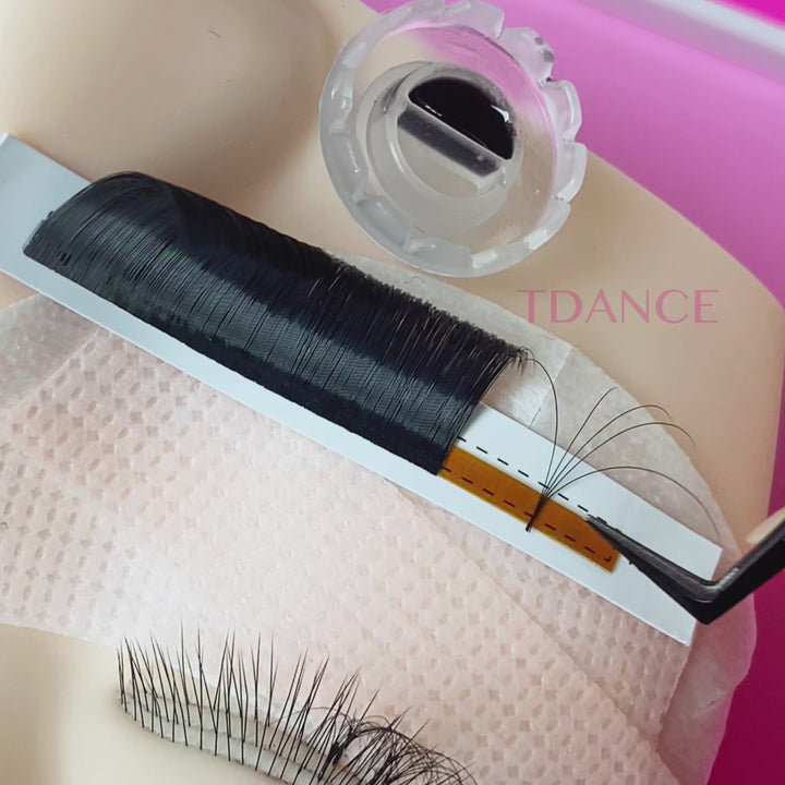 0.05MM Easy Fan Mega Volumen Wimpernverlängerung