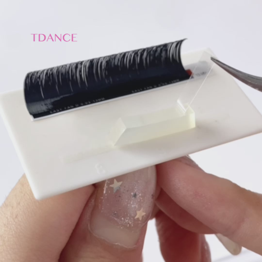 Tiras para extensiones de pestañas (5 rollos/paquete, EE. UU.)