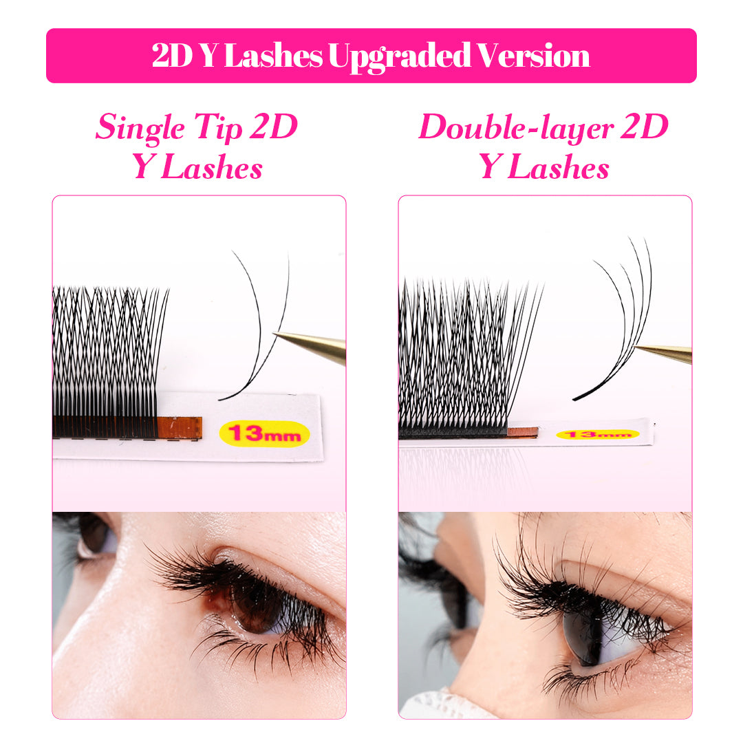 Double Layer YY Volume Lashes TDANCE