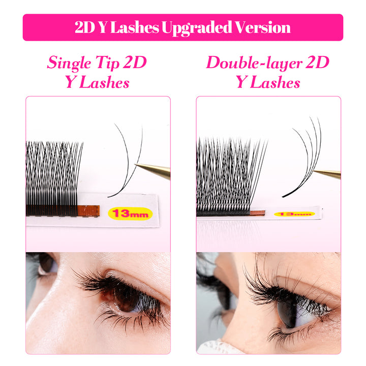 Double Layer YY Volume Lashes TDANCE