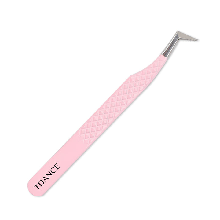 TL-01 Tiptes en fibres roses clair pour l'extension des cils