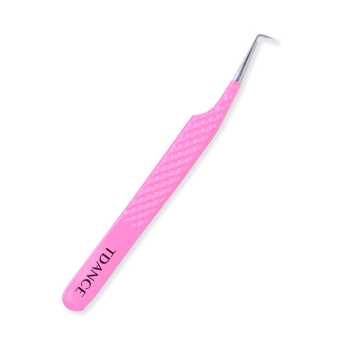 TP-04 Twezers roses pour l'extension des cils