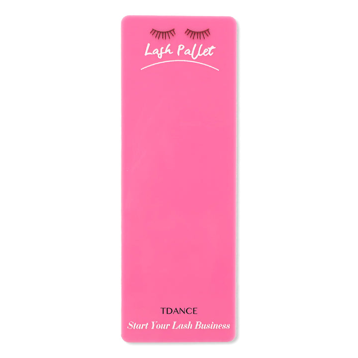Palette de faux cils roses